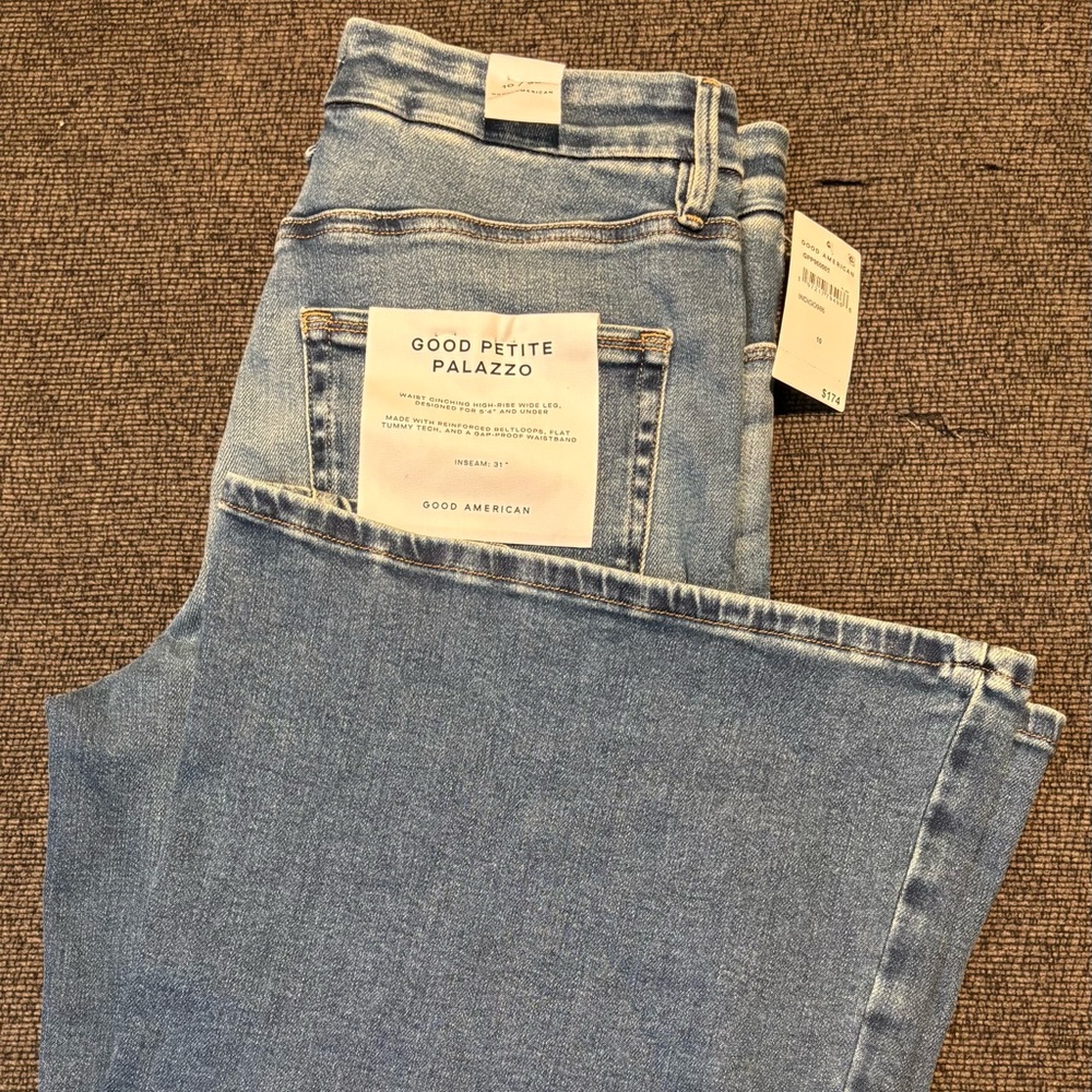Good American Light Blue Skinny Jeans - Picture 2 of 2